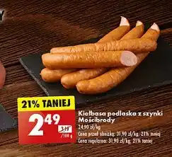 Biedronka Kiełbasa podlaska Mościbrody oferta