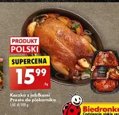 Biedronka Kaczka z jabłkami Biedronka oferta