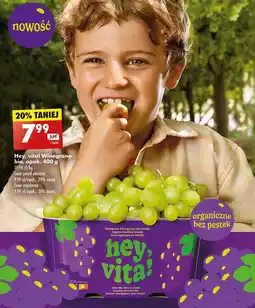 Biedronka Winogrona Bio organic oferta