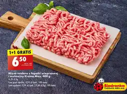 Biedronka Mięso mielone Kraina Mięs oferta