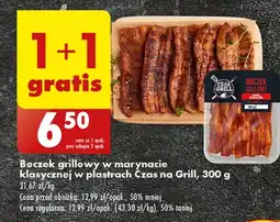 Biedronka Boczek na grilla Czas na grill oferta
