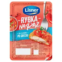 Biedronka Lisner Rybka na raz po grecku 100 g oferta