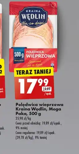 Biedronka Polędwica wieprzowa Kraina Wędlin oferta