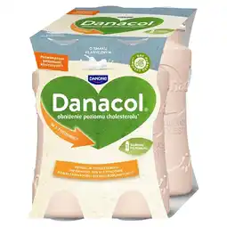 Biedronka Danacol Jogurt pitny o smaku klasycznym 400 g (4 x 100 g) oferta