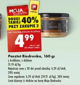Biedronka Pasztet Biedronka oferta