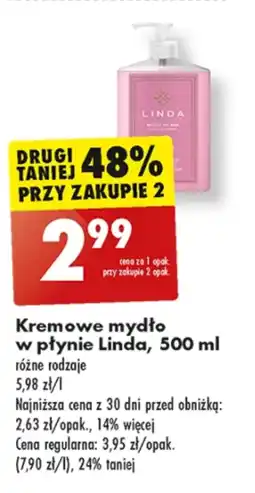 Biedronka Mydło Linda oferta