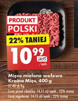 Biedronka Mięso mielone Kraina Mięs oferta