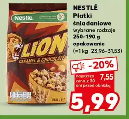Kaufland Płatki śniadaniowe Nestle oferta