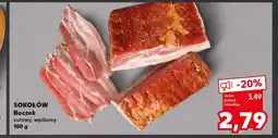 Kaufland Boczek surowy Sokołów oferta