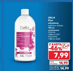 Kaufland Płyn micelarny Delia oferta
