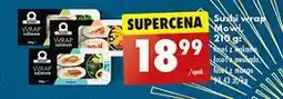 Biedronka Wrapy z łososiem wakame Mowi oferta