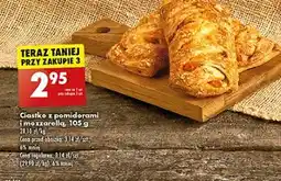 Biedronka Ciastko z pomidorami i mozzarellą oferta