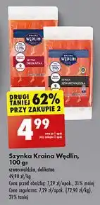 Biedronka Szynka delikatna Kraina Wędlin oferta
