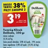 Biedronka Twaróg klinek półtłusty Delikate oferta