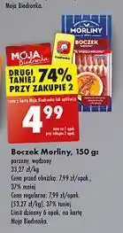 Biedronka Boczek parzony Morliny oferta