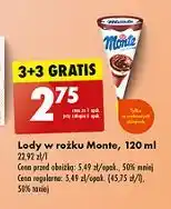 Biedronka Lód Zott Monte oferta