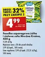 Biedronka Fasolka szparagowa żółta i zielona Mroźna Kraina oferta