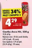 Biedronka Ciastka czekoladowe Hit oferta