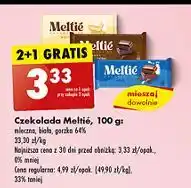 Biedronka Czekolada biała Meltie oferta