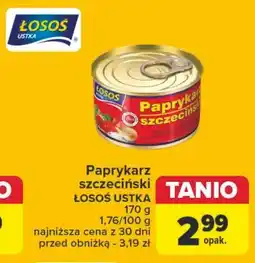 Carrefour Paprykarz szczeciński Łosoś Ustka oferta