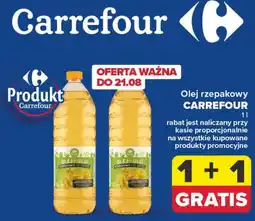 Carrefour Olej rzepakowy Carrefour oferta
