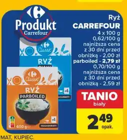 Carrefour Ryż parboiled długoziarnisty Carrefour oferta