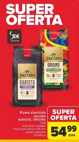 Carrefour Kawa espresso Jacobs Barista Editions oferta