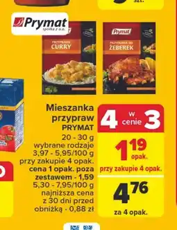 Carrefour Curry Prymat oferta