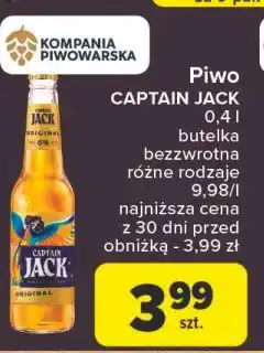 Carrefour Piwo Captain Jack oferta
