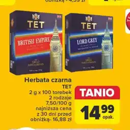 Carrefour Herbata Tet Lord Grey oferta
