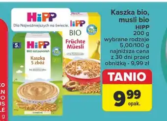 Carrefour Kaszka 5 zbóż Hipp Bio oferta