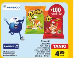Carrefour Chrupki pizzerini Cheetos oferta
