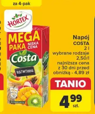 Carrefour Napój multiwitamina Costa oferta