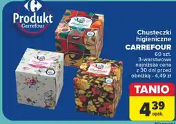 Carrefour Chusteczki higieniczne uniwersalne Carrefour Soft oferta