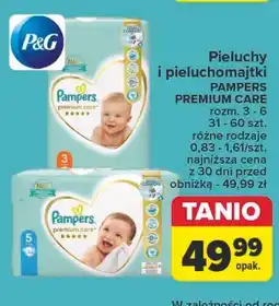 Carrefour Pieluszki dla dzieci 6 Pampers Premium Care oferta
