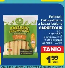 Carrefour Pałeczki kukurydziane Carrefour Classic oferta