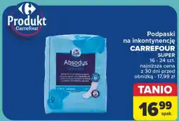 Carrefour Podpaski super Carrefour Soft oferta