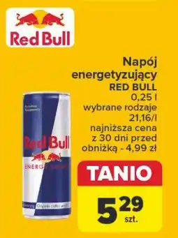 Carrefour Napój energetyczny Red Bull oferta