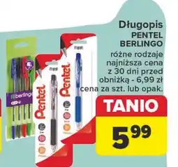 Carrefour Długopisy mix kolorów Berlingo oferta