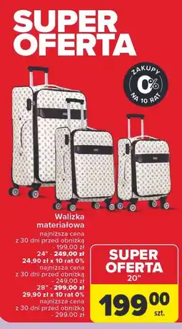 Carrefour Walizka 28 oferta
