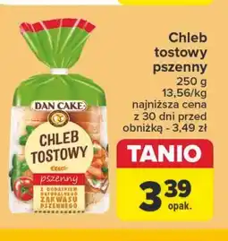 Carrefour Chleb tostowy pszenny Dan Cake oferta