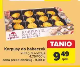 Carrefour Korpusy do babeczek Kraina Wypieków oferta