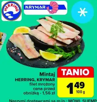 Carrefour Mintaj filet mrożony oferta