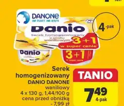 Carrefour Serek wanilia Danone Danio oferta
