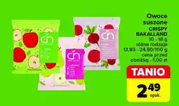 Carrefour Chrupiące plasterki jabłka naturalne Crispy natural oferta
