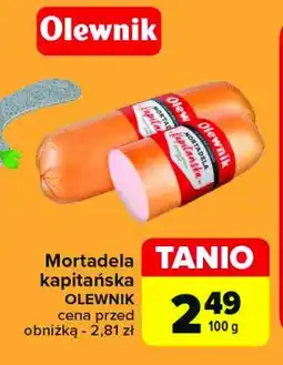 Carrefour Mortadela kapitańska Olewnik oferta