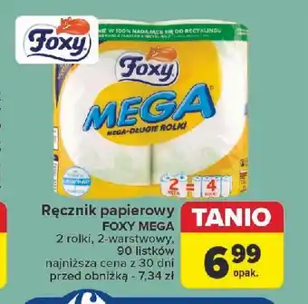 Carrefour Ręcznik kuchenny Foxy Mega oferta