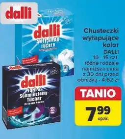 Carrefour Chusteczki wyłapujące brud do ciemnych tkanin Dalli oferta