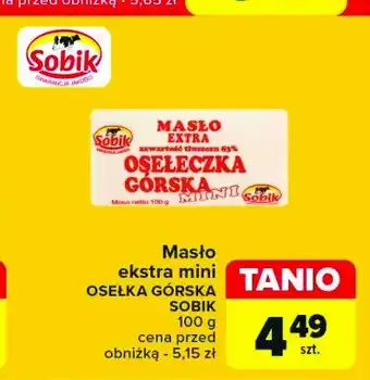 Carrefour Masło extra Sobik oferta