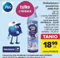 Carrefour Odświeżacz powietrza lenor spring awakening Ambi Pur Freshelle oferta